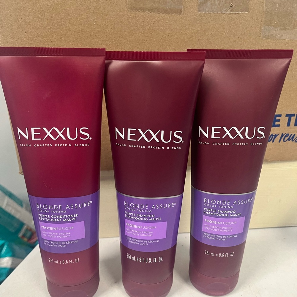 Nexxus purple shampoo for blonde hair